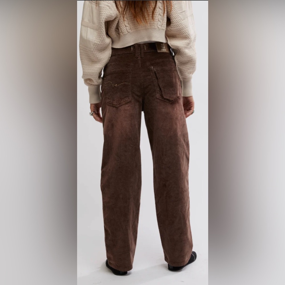 FREE PEOPLE x We The Free Risk Taker Mid-Rise Cord Jeans size 26 - Picture 5 of 11